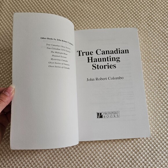 Haunting Stories - John Robert Colombo - Paperback - Picture 2 of 7